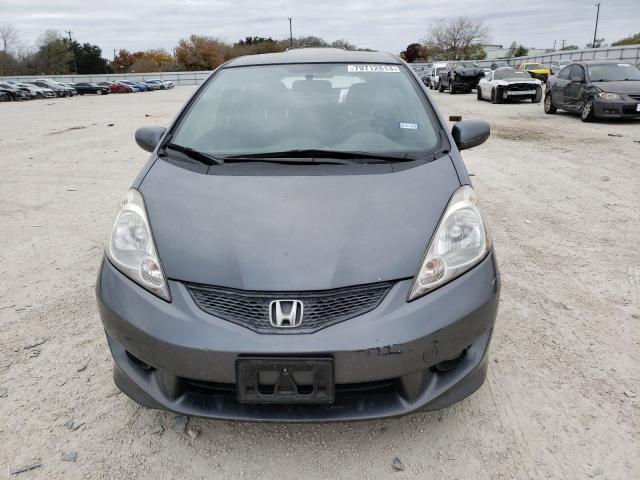 JHMGE8H63BC002526 - 2011 HONDA FIT SPORT GRAY photo 5