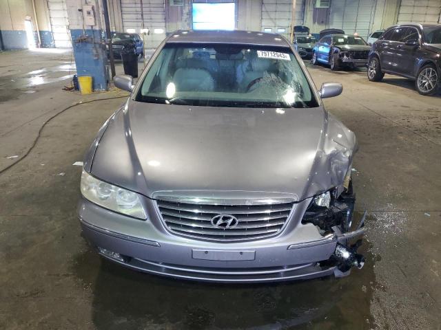 KMHFC46F47A170799 - 2007 HYUNDAI AZERA SE SILVER photo 5