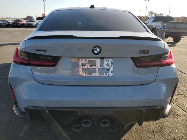 WBS43AY0XPFP52114 - 2023 BMW M3 COMPETITION GRAY photo 6