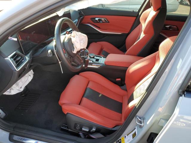 WBS43AY0XPFP52114 - 2023 BMW M3 COMPETITION GRAY photo 7