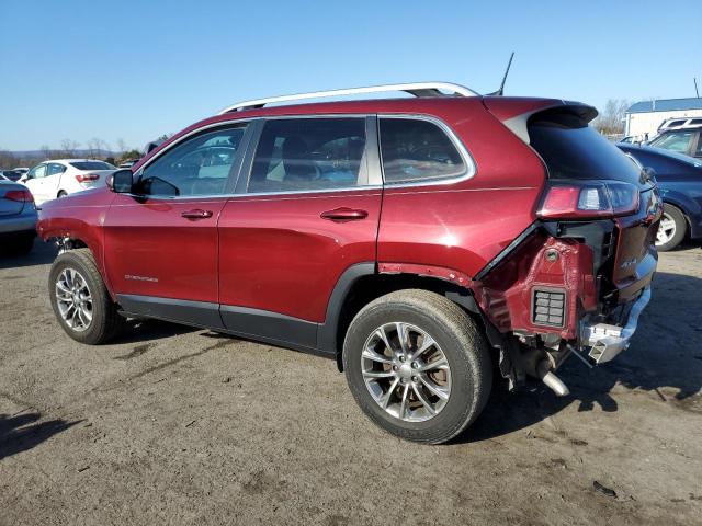 1C4PJMLB2KD402355 - 2019 JEEP CHEROKEE LATITUDE PLUS MAROON photo 2