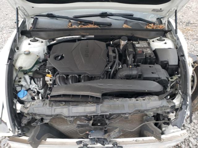 5NPEG4JAXLH005827 - 2020 HYUNDAI SONATA SE WHITE photo 11