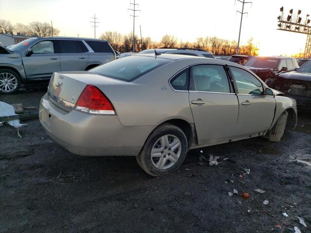 2G1WB58N489174908 - 2008 CHEVROLET IMPALA LS BEIGE photo 3