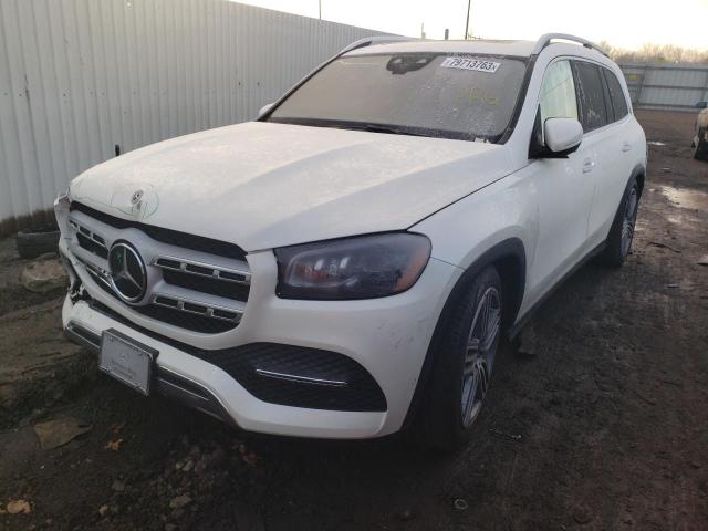 4JGFF5KE1NA640911 - 2022 MERCEDES-BENZ GLS 450 4MATIC WHITE photo 1