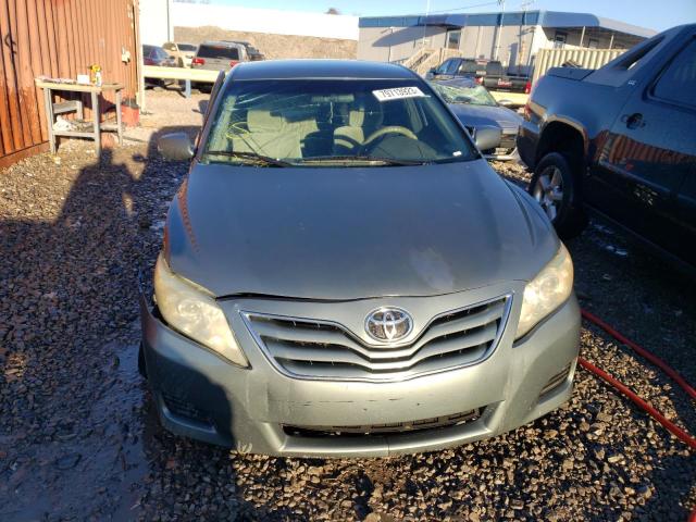 4T1BF3EK7BU695555 - 2011 TOYOTA CAMRY BASE GREEN photo 5