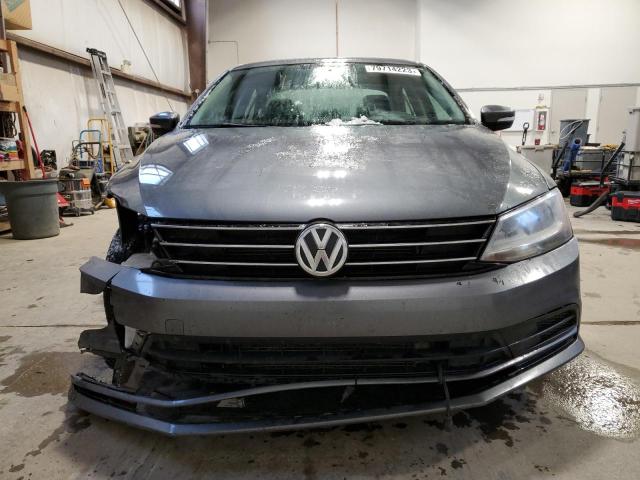 3VWD67AJ4GM357749 - 2016 VOLKSWAGEN JETTA SE GRAY photo 5