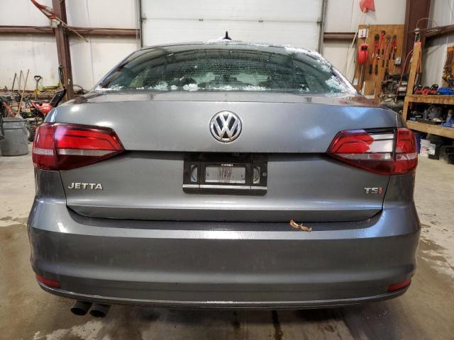 3VWD67AJ4GM357749 - 2016 VOLKSWAGEN JETTA SE GRAY photo 6