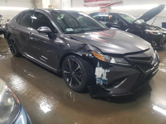 4T1B61HK3KU801533 - 2019 TOYOTA CAMRY XSE GRAY photo 4