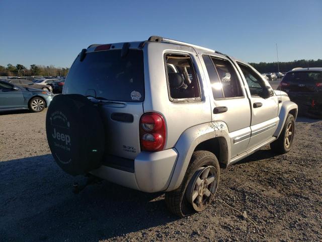 1J8GL58K25W623013 - 2005 JEEP LIBERTY LIMITED SILVER photo 3