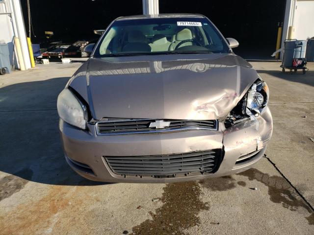 2G1WB55K979386616 - 2007 CHEVROLET IMPALA LS BEIGE photo 5