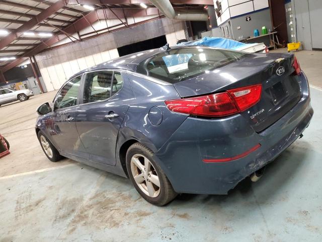 5XXGM4A70FG479503 - 2015 KIA OPTIMA LX BLUE photo 2