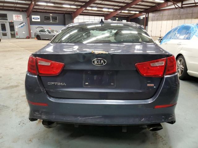 5XXGM4A70FG479503 - 2015 KIA OPTIMA LX BLUE photo 6