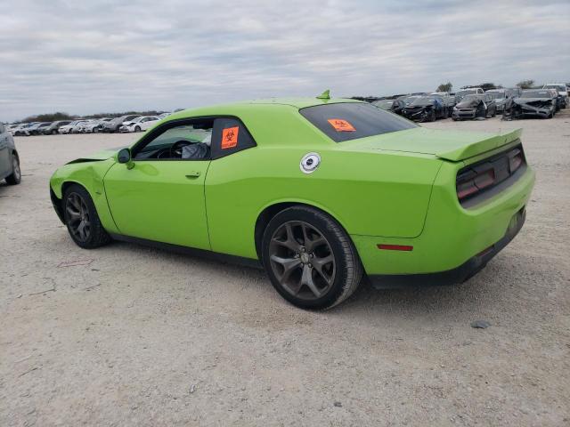 2C3CDZBT3FH757786 - 2015 DODGE CHALLENGER SXT PLUS GREEN photo 2