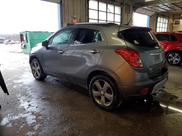 KL4CJASB6EB782549 - 2014 BUICK ENCORE GRAY photo 2