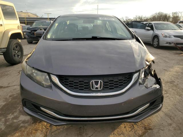 19XFB2F56EE044358 - 2014 HONDA CIVIC LX GRAY photo 5