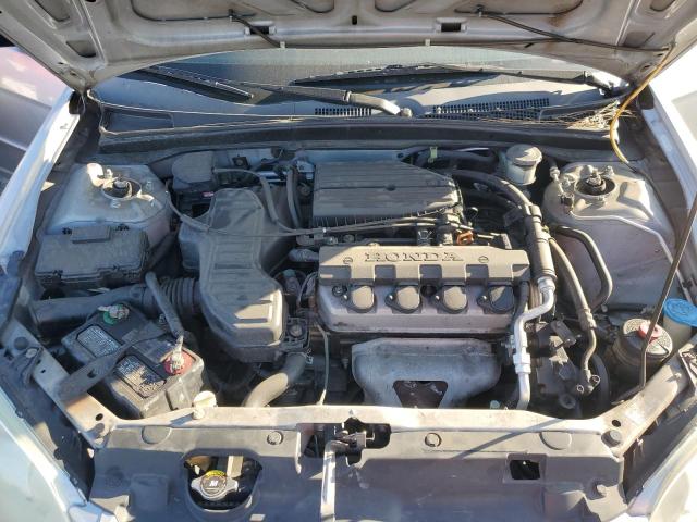 2HGES16515H549865 - 2005 HONDA CIVIC LX GRAY photo 11