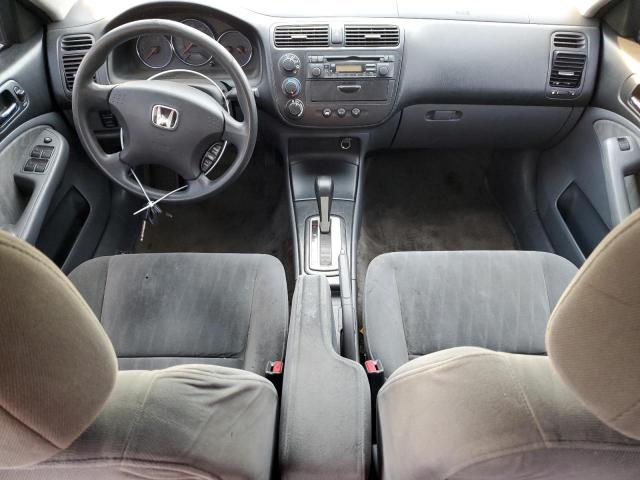 2HGES16515H549865 - 2005 HONDA CIVIC LX GRAY photo 8