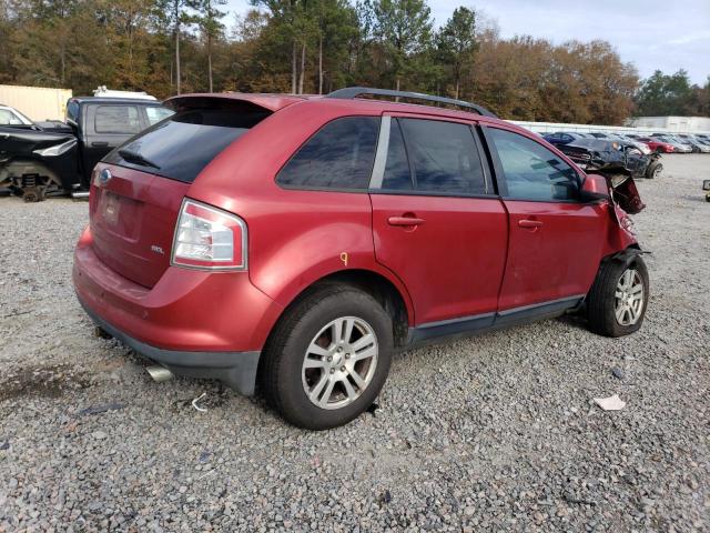 2FMDK38C97BA72492 - 2007 FORD EDGE SEL RED photo 3