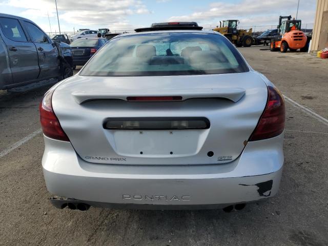 2G2WR524741129719 - 2004 PONTIAC GRAND PRIX GTP Gümüş foto 6