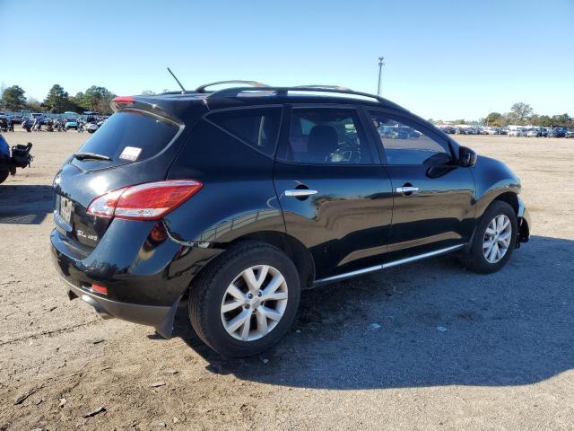 JN8AZ1MWXCW215597 - 2012 NISSAN MURANO S BLACK photo 3