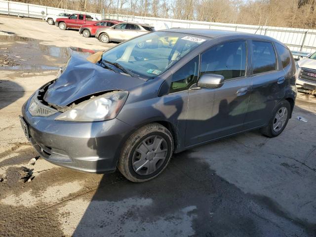 JHMGE8H37DC065606 - 2013 HONDA FIT GRAY photo 1