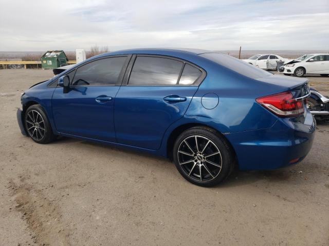 19XFB2F58DE029391 - 2013 HONDA CIVIC LX BLUE photo 2