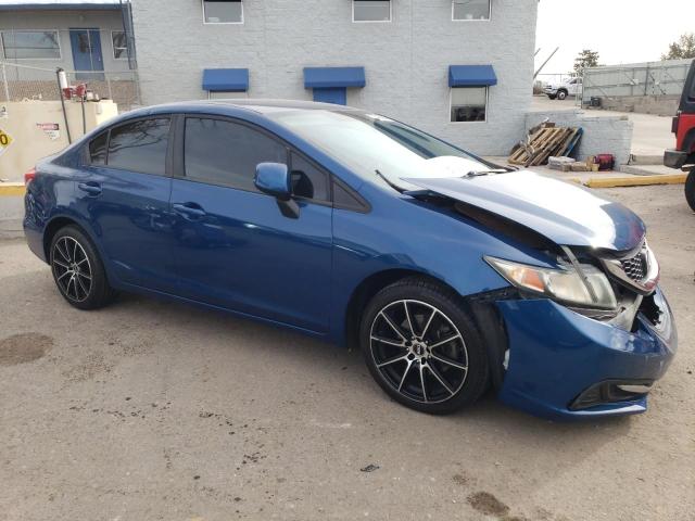 19XFB2F58DE029391 - 2013 HONDA CIVIC LX BLUE photo 4