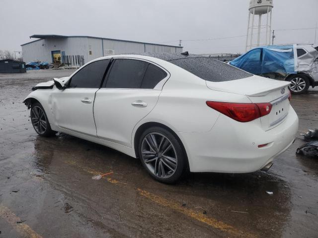 JN1BV7AR6FM391983 - 2015 INFINITI Q50 BASE WHITE photo 2