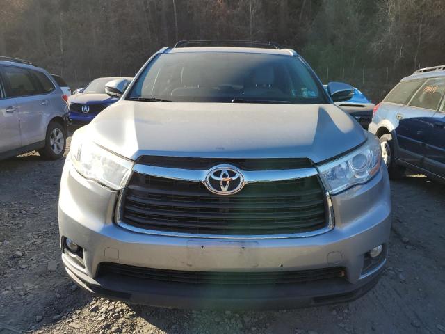 5TDJKRFH2ES008962 - 2014 TOYOTA HIGHLANDER XLE Gümüş foto 5