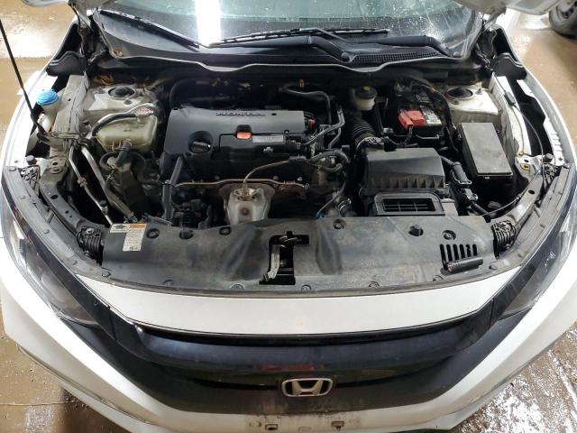 19XFC2F66KE022877 - 2019 HONDA CIVIC LX WHITE photo 11