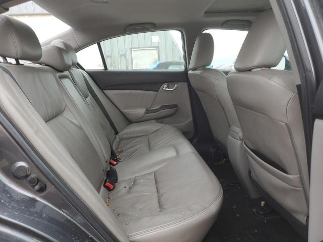 19XFB2F9XDE211323 - 2013 HONDA CIVIC EXL ნაცრისფერი ფოტო 10