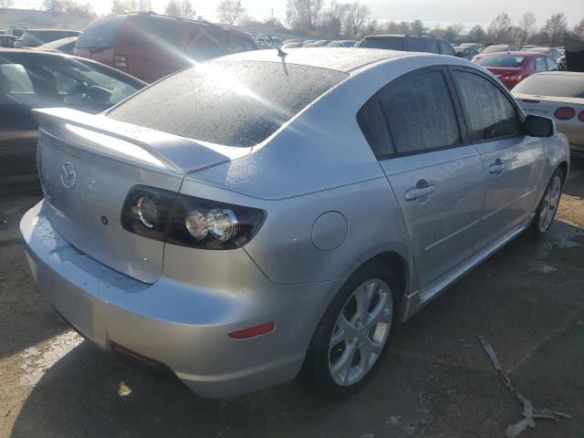 JM1BK323181131424 - 2008 MAZDA 3 S SILVER photo 3