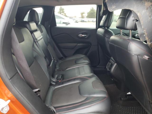 1C4PJMBS8GW240664 - 2016 JEEP CHEROKEE TRAILHAWK ORANGE photo 10