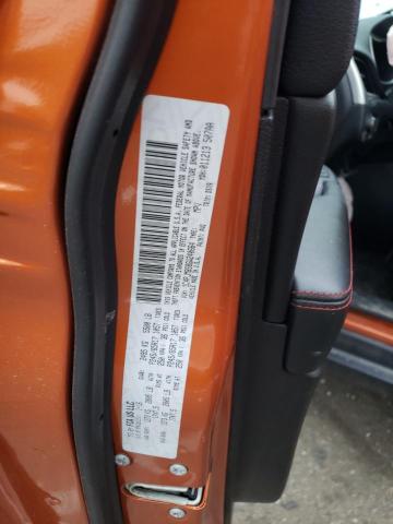 1C4PJMBS8GW240664 - 2016 JEEP CHEROKEE TRAILHAWK ORANGE photo 12