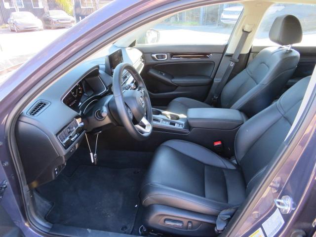 19XFL1H73NE014577 - 2022 HONDA CIVIC EXL ნაცრისფერი ფოტო 9