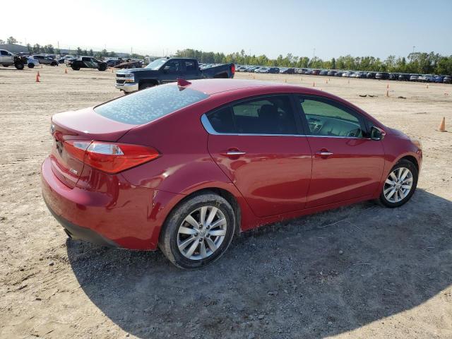 KNAFX4A81F5320163 - 2015 KIA FORTE EX RED photo 3