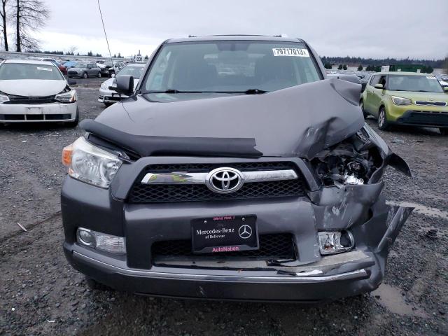 JTEBU5JRXB5050204 - 2011 TOYOTA 4RUNNER SR5 CHARCOAL photo 5