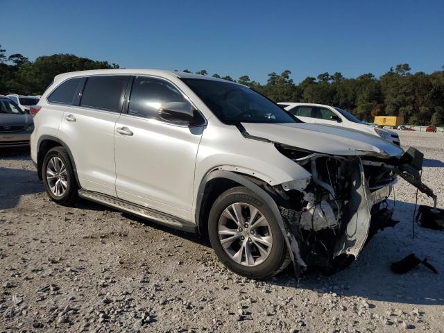 5TDBKRFH0FS221981 - 2015 TOYOTA HIGHLANDER LE WHITE photo 4