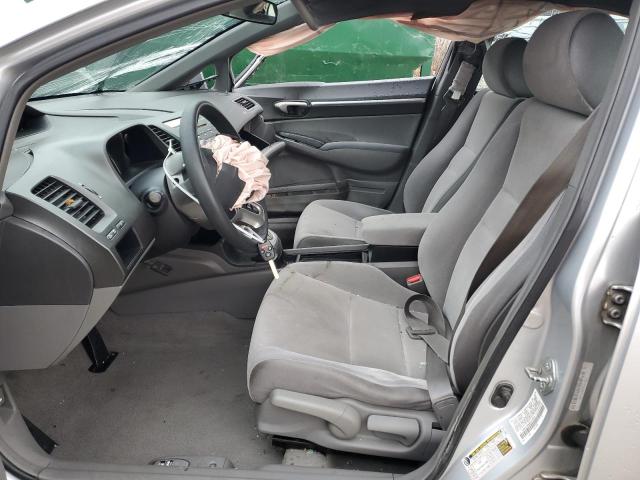 1HGFA16826L010015 - 2006 HONDA CIVIC EX SILVER photo 7