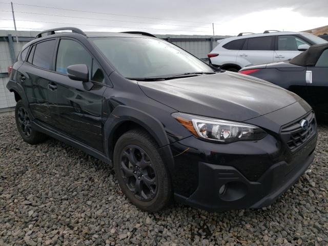 JF2GTHRC7PH213784 - 2023 SUBARU CROSSTREK SPORT BLACK photo 4