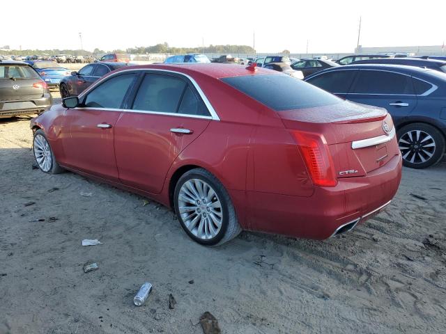 1G6AY5SX6E0129309 - 2014 CADILLAC CTS PERFORMANCE COLLECTION BURGUNDY photo 2