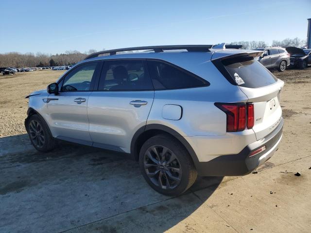 5XYRKDLF6MG043525 - 2021 KIA SORENTO SX SILVER photo 2