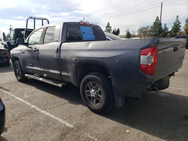 5TFRY5F13MX281284 - 2021 TOYOTA TUNDRA DOUBLE CAB SR/SR5 GRAY photo 2