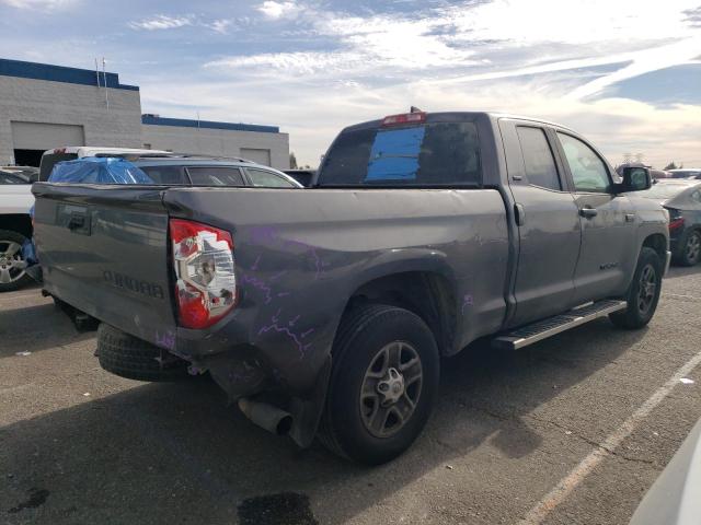 5TFRY5F13MX281284 - 2021 TOYOTA TUNDRA DOUBLE CAB SR/SR5 GRAY photo 3