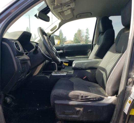5TFRY5F13MX281284 - 2021 TOYOTA TUNDRA DOUBLE CAB SR/SR5 GRAY photo 7