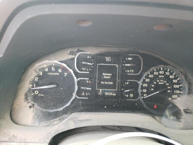 5TFRY5F13MX281284 - 2021 TOYOTA TUNDRA DOUBLE CAB SR/SR5 GRAY photo 9