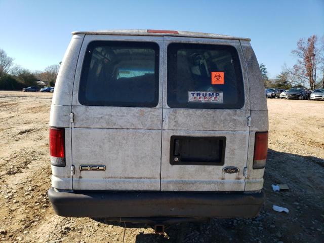 1FTNE14W77DA62011 - 2007 FORD ECONOLINE E150 VAN WHITE photo 6