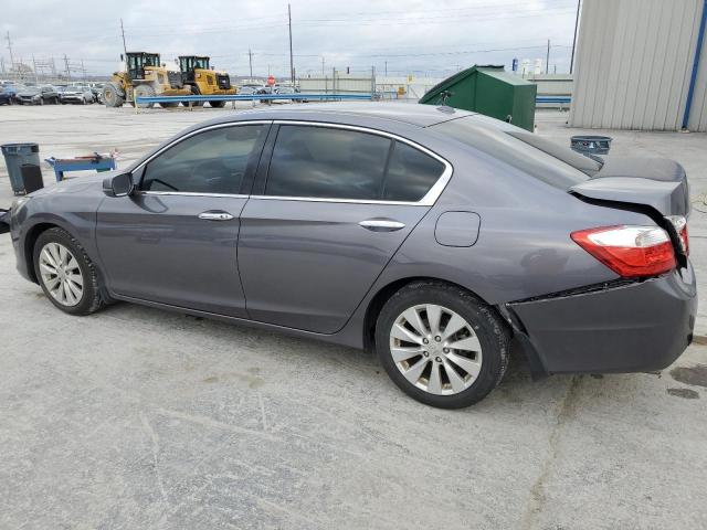 1HGCR3F86EA026865 - 2014 HONDA ACCORD EXL GRAY photo 2