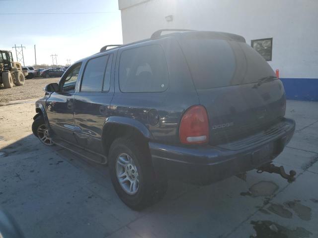 1B4HS28N61F614071 - 2001 DODGE DURANGO BLUE photo 2