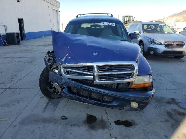 1B4HS28N61F614071 - 2001 DODGE DURANGO BLUE photo 5